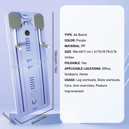 Adjustable Pilates Board, Home Workout | Ab & Push-up Workout Board