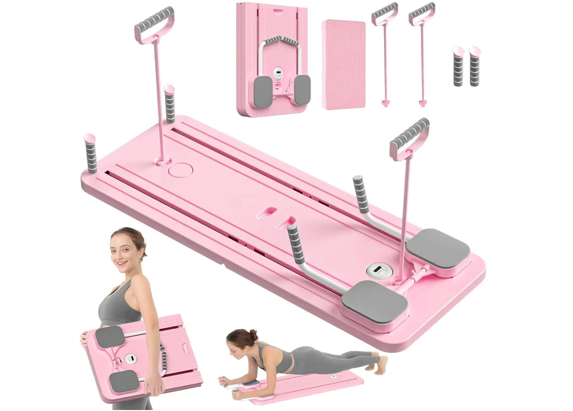 Adjustable Pilates Board, Home Workout | Ab & Push-up Workout Board