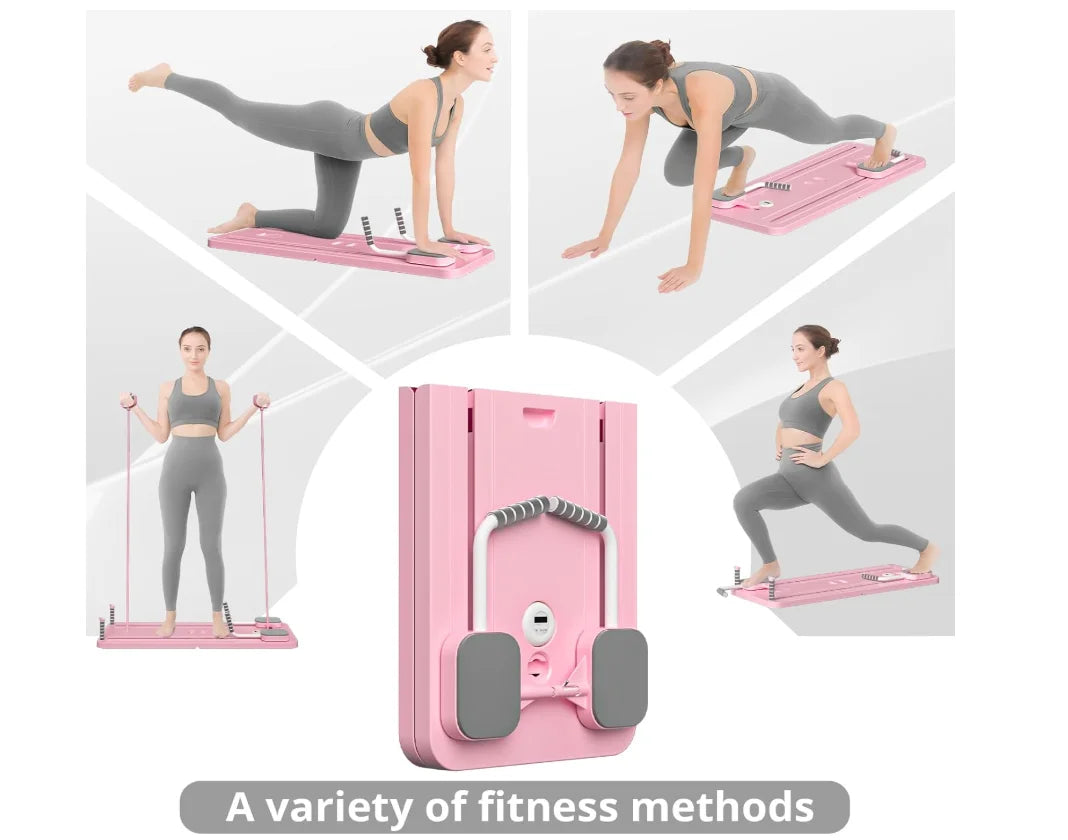 Adjustable Pilates Board, Home Workout | Ab & Push-up Workout Board